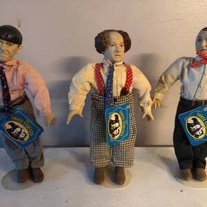 Presents A Division Of Hamilton Gifts Curly 3 Stooges Doll 1991 Norman Mauer